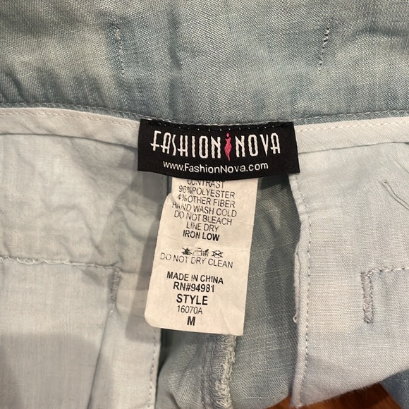 Bundle of two super soft denim chambray shorts - Picture 9 of 12